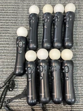 Lot Of 9 Sony PlayStation 3 4 Move Motion Controllers CECH-ZCM1U PS3 PS4 VR