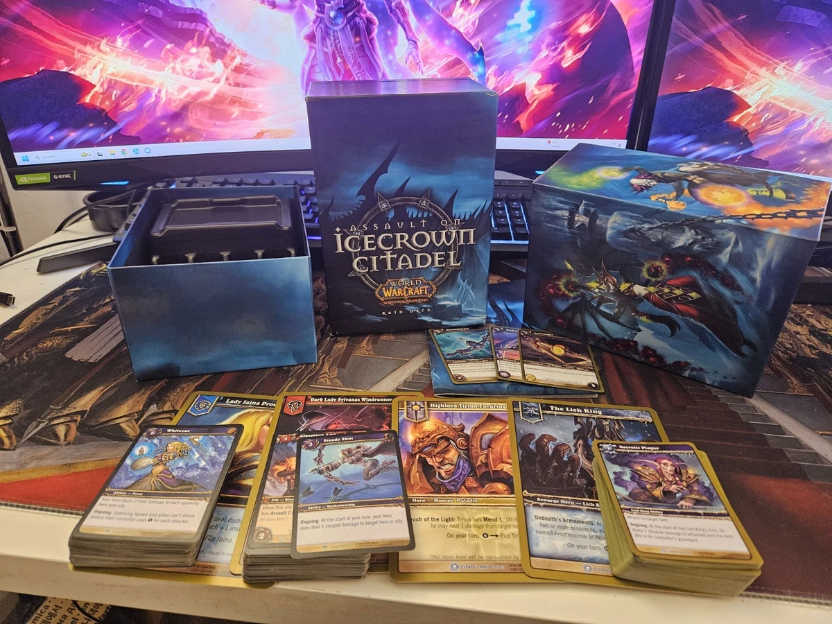 World of Warcraft TCG Sealed Collectible Card Game Packs for sale