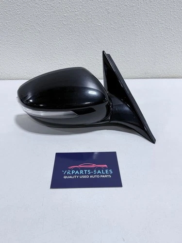 09-14 HYUNDAI GENESIS SEDAN R-SPEC BLACK RIGHT SIDE DOOR VIEW MIRROR OEM #8353