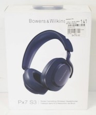 NEW- Bowers Wilkins PX7 S3 Noise Cancelling Wireless Headphones - Indigo Blue