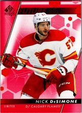 Nick DeSimone Rookie 2022-23 UD SP Authentic Limited Future Watch RED #194