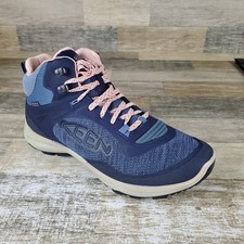 Keen Terradora Flex Mid Womens Boots Sz 9 Intage Indigo Peachy Hiking Boots