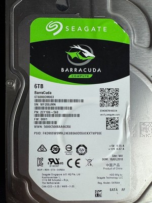 Seagate 100815597 Rev D PCB ST6000DM003 2CY186-568 SATA 3,5'' Platine Reparatur