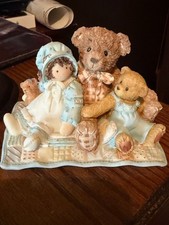 Vintage Cherished Teddies 2000 ENESCO Elmer Friends -Quilt Registered 786691