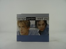 SAVAGE GARDEN I WANT YOU (A66) 4 Track CD Single including Picture Sleeve COLUMB