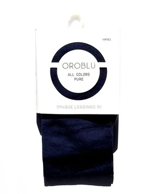 Oroblu All Colors Pure Opaque Leggings 50 Den Size S/M Color Marine 5 - Bild 1 von 4
