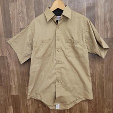 USA Workwear Men's Short Sleeve Uniform Shirt Size Medium