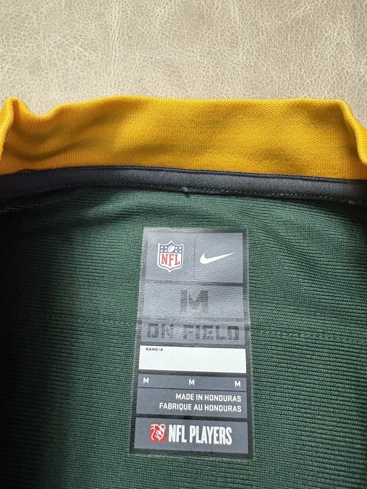Greg Jennings NIKE On-Filed Green Bay Packers Jersey Printed M L XL 2XL *NEW* - Image 4 of 4