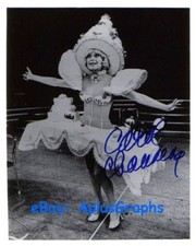 CAROL CHANNING... Legendary Stage and Screen Actress (Hello Dolly) SIGNED
