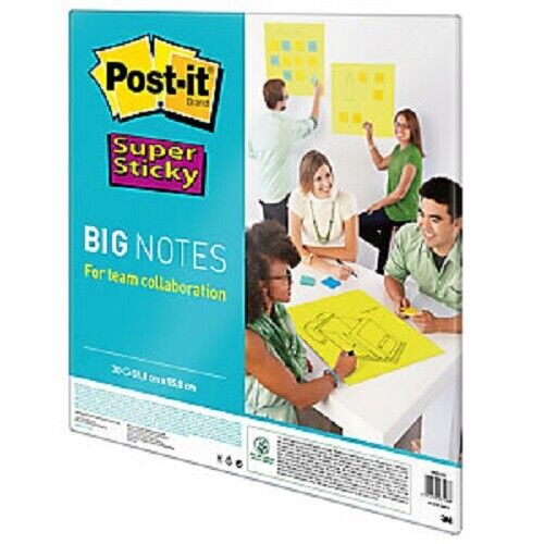 post it notes big large notes super sticky bn22 55cm x 55cm - Picture 1 of 3