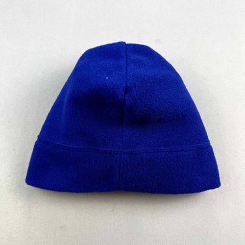 Vintage Patagonia Beanie Hat Youth Large Blue Fleece Hiking Made in USA y2k 2001 - Picture 3 of 7