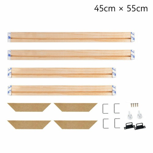 DIY Sturdy Wood Bar Stretcher Strip Art Frame For Canvas Painting Multiple Sizes - Picture 31 of 82