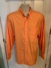 Nautica Men's 80's Two-Ply Cotton Button Down Shirt Size XL