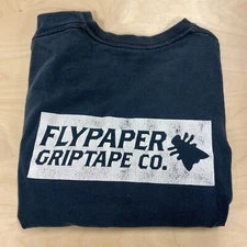 Vintage Rare Flypaper Griptape Co T shirt M