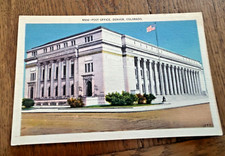 Post Office Denver Colorado Postcard