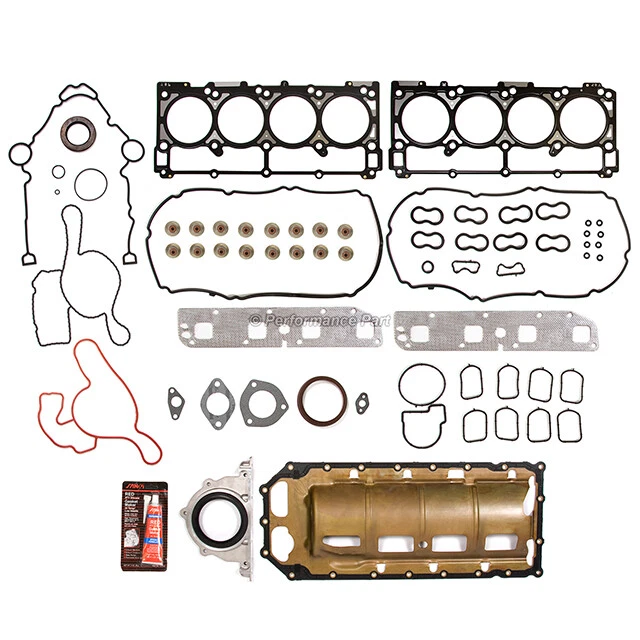 全套垫片套装适用于 03-08 克莱斯勒 Aspen 道奇 Durango Ram 1500 2500 5.7 345 OHV — 第 2/4 张图片