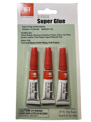  Super Glue, 3 Pack