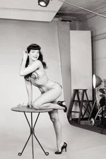 Bettie Page #2 2020 Photo 1:21 Virgin FOC Incentive Dynamite EB141