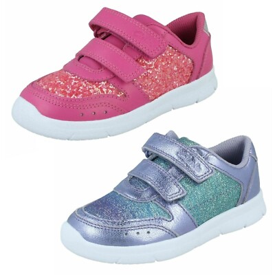 Clarks Girls Trainer Sale *SALE* GIRLS CLARKS ATH SONAR T LEATHER