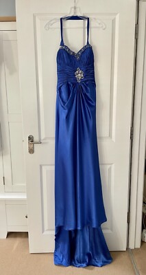 sachin and babi light blue dress Splendid Floral Jacquard Sleeveless Dress in Royal Blue