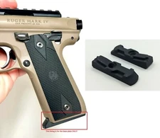 4 x Conversion Extended Base Plates Fits Ruger Mark IV 22/45 MK II III 3 4