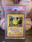 1999 Pokemon Jungle 60 Pikachu 1st Edition Red Cheeks PSA 7