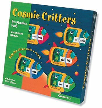 FRANK SCHAFFER PUBLICATIONS COSMIC CRITTER PHONICS GAME ...