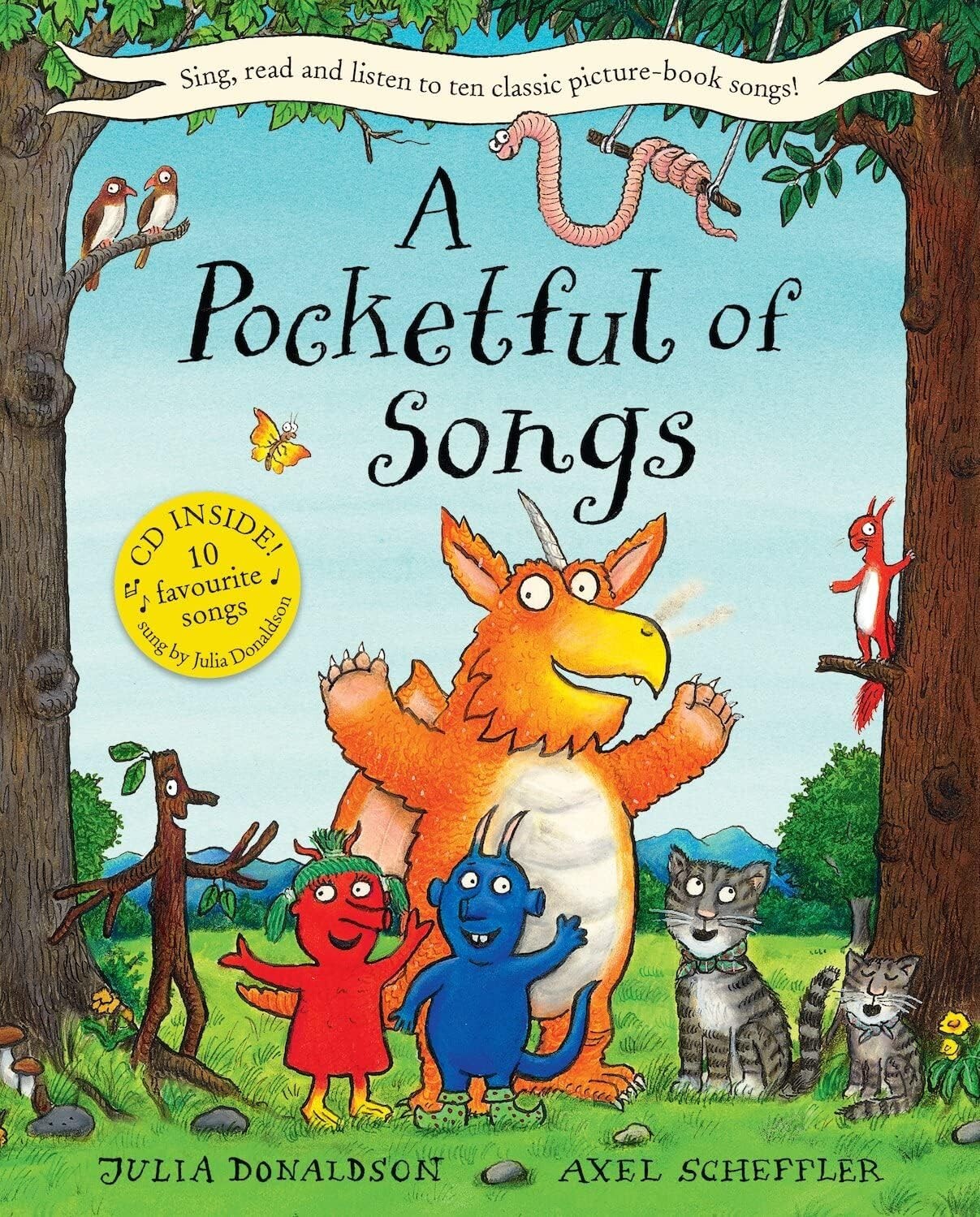 A Pocketful of Songs by Julia Donaldson Hardback
