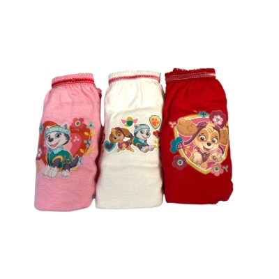 Mädchen Paw Patrol 3er Pack Slips, Hosen 18 Monate - 5 Jahre