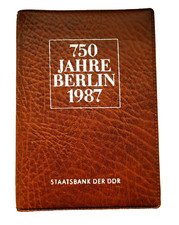DDR Münzenset -750 Jahre Berlin -1987 - Staatsbank der DDR