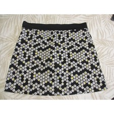 CALLAWAY BLACK AND WHITE TENNIS SKIRT MEDIUM