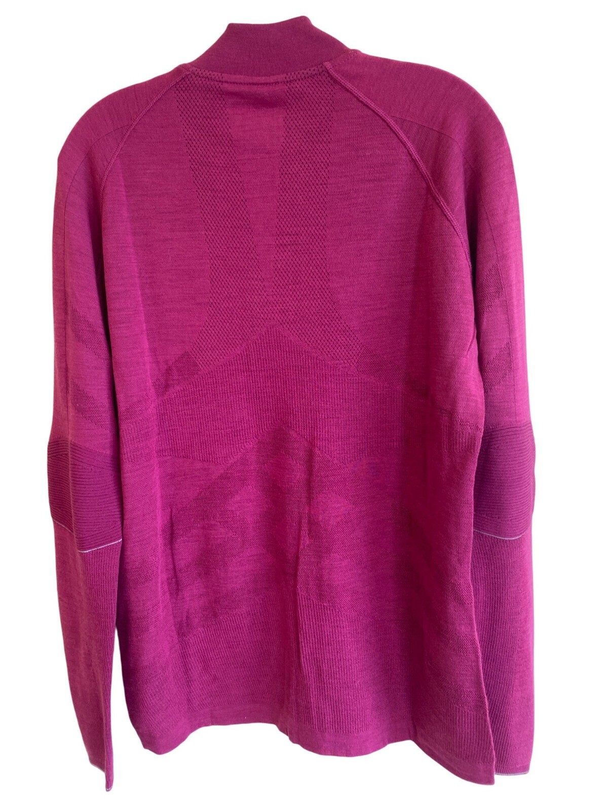 NWT Smartwool Women's Intraknit Merino Sport Full Zip Jacket Large Fuchia $230