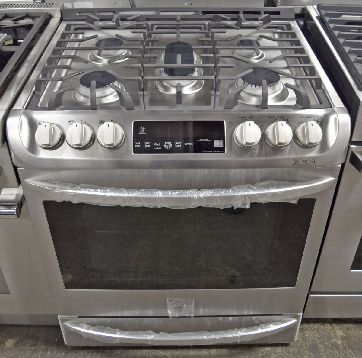 Lg Gas Ranges Stainless Steel