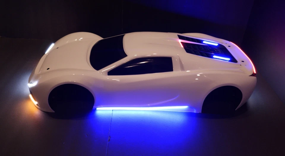 LED Lights for 1:7 scale Traxxas XO-1, Xmaxx, XRT, Redcat, HPI, ARRMA, Crawlers - Image 4 of 4