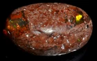 6.5ct MEXICAN 100% NATURAL BEAUTY MATRIX MULTICOLOR FIRE OPAL GEM 4 JEWELRY