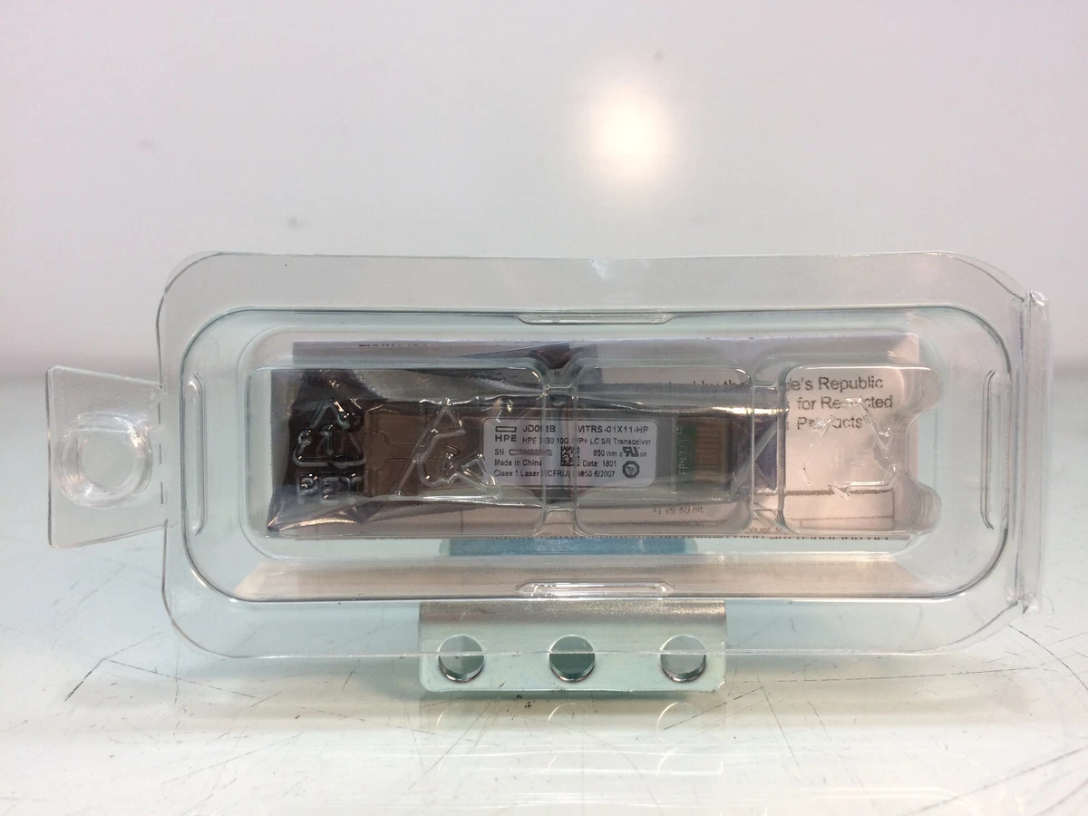 NEW HPE JD092B X130 10G SFP+ LC SR Transceiver