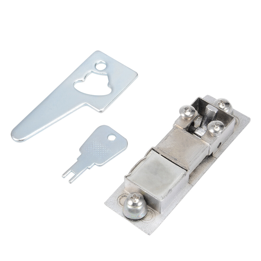 Electric Panel Cam Lock Push Button Type Door Lock w Key MS603