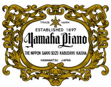 YAMAHA, 505140 Gold and Black Soundboard Decal