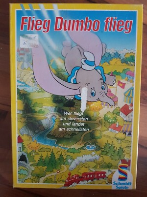Brettspiel Gesellschaftsspiel Flieg Dumbo flieg ab 6 Jahre Schmidt Spiele Top