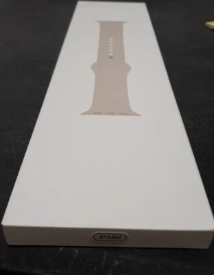 Apple Sport Band for Watch Series 7 - Starlight  (41mm) READ  DESCRIPTION 
