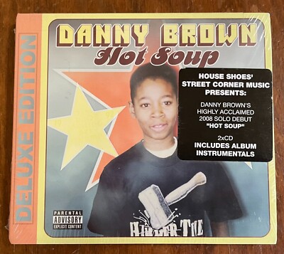 Danny Brown Hot Soup NEW 2014 Deluxe Edition 2 CD Instrumentals 2008 Hip-Hop