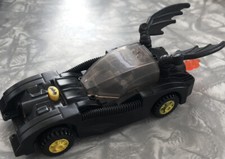 LEGO Batmobile with Batman McDonald's Happy Meal Toy Car Black with wings 2008