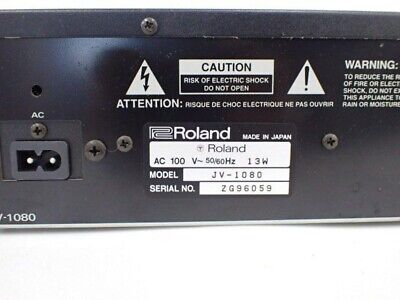 Roland Super Jv-1080 64 Voice Synthesizer 4x Expansion for Roland Super Jv-1080 64 Voice Synthesizer 4x Expansion for