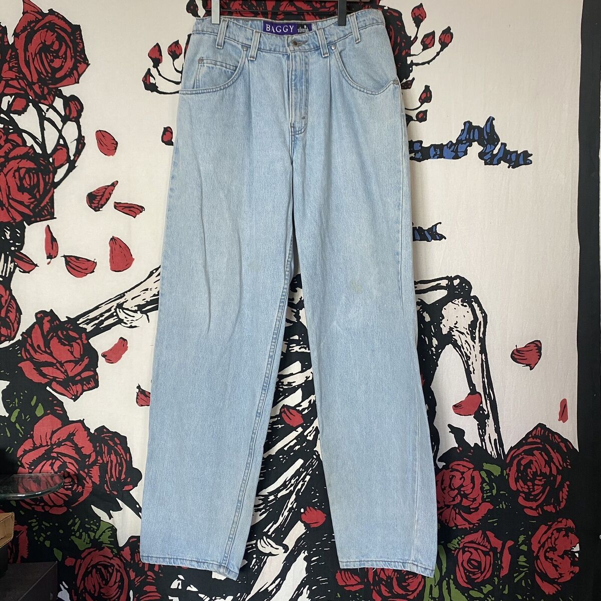 VTG 90s Levi's SilverTab Jeans Men's Baggy Fit Purple Label VTG 90s Levi's SilverTab Jeans Men's Baggy Fit Purple Label