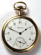 1908 E. Howard Series 7 17j 12s 14k Gold-Filled Pocket Watch - Parts/Repair