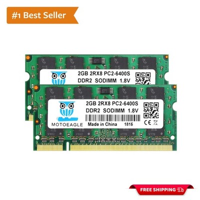 Upgrade Your Laptop with 800MHz 4GB DDR2 SO-DIMM RAM Kit - Enhance Performance