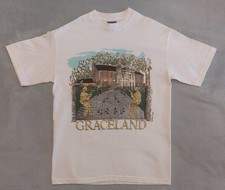 Vintage Elvis Presley Graceland T-Shirt Medium Official Merchandise 1990s Rare