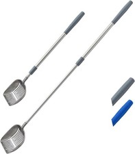 Extendable Cat Litter Scoop, Extra Long Handle, Simple Adjustable to Desired ...