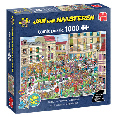 Jan van Haasteren - Modewahnsinn 1000 Teile Puzzle