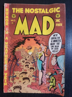 #ad NOSTALGIC MAD #3 INSERT MAD MAGAZINE SPECIAL EDITION 15 EC COMICS 1974 GD VG $5.00